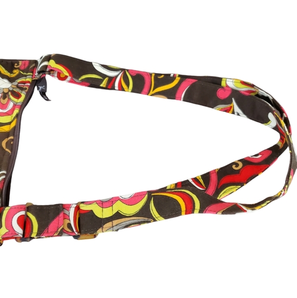 VERA BRADLEY PUCCINI QUILTED CROSSBODY BAG, TRIFOLD WALLET & PENCIL BAG SET '06 - Picture 9 of 16